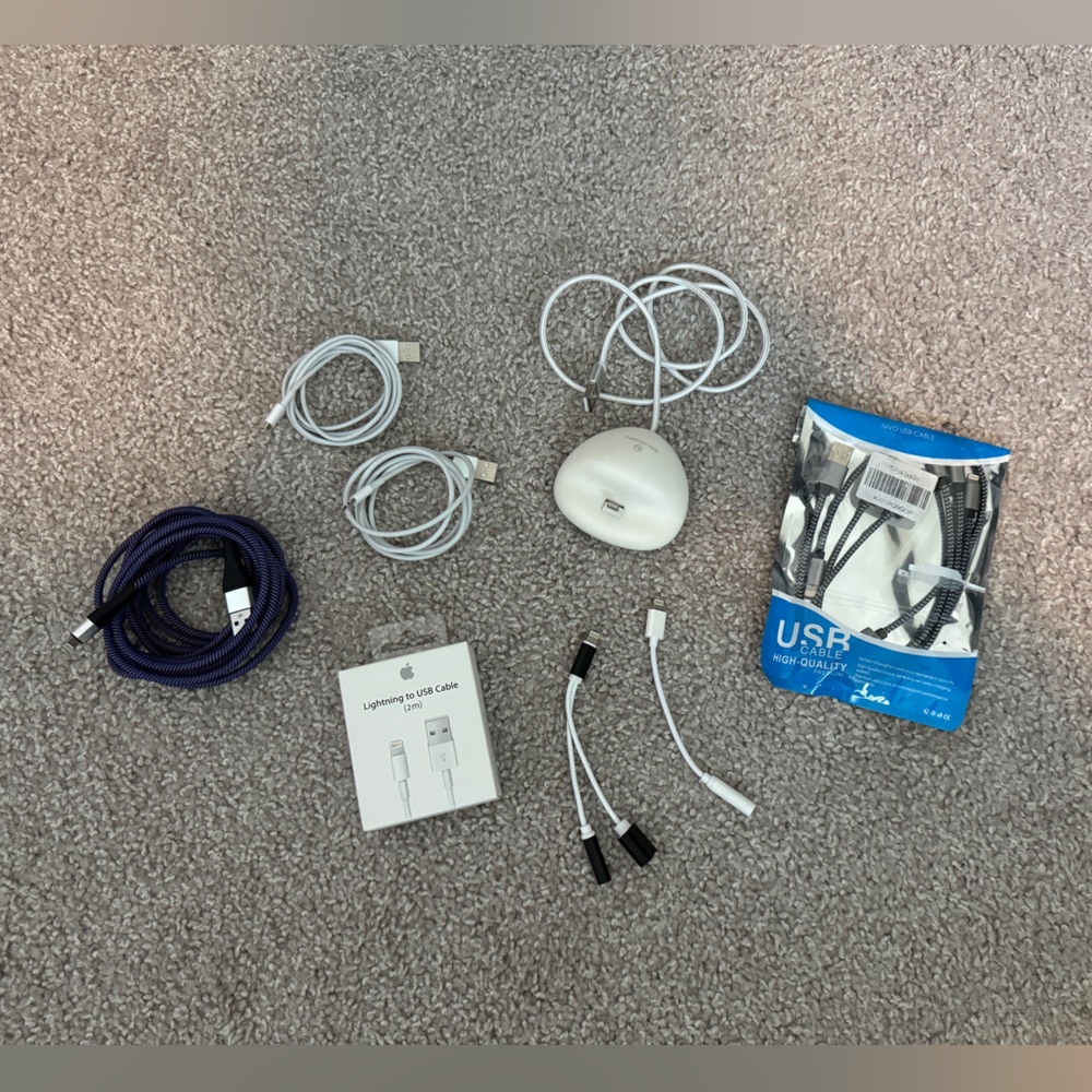 Apple iPhone Cord Bundle